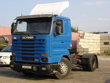 Спойлер на Scania
