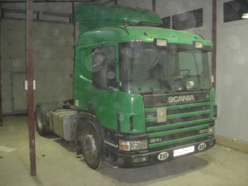 Спойлер для Scania 4 серия